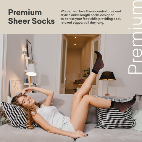 Sheer Socks Are Having A Major Fashion Moment For Winter 2023/2024 - Our  Tips To Style The Trend