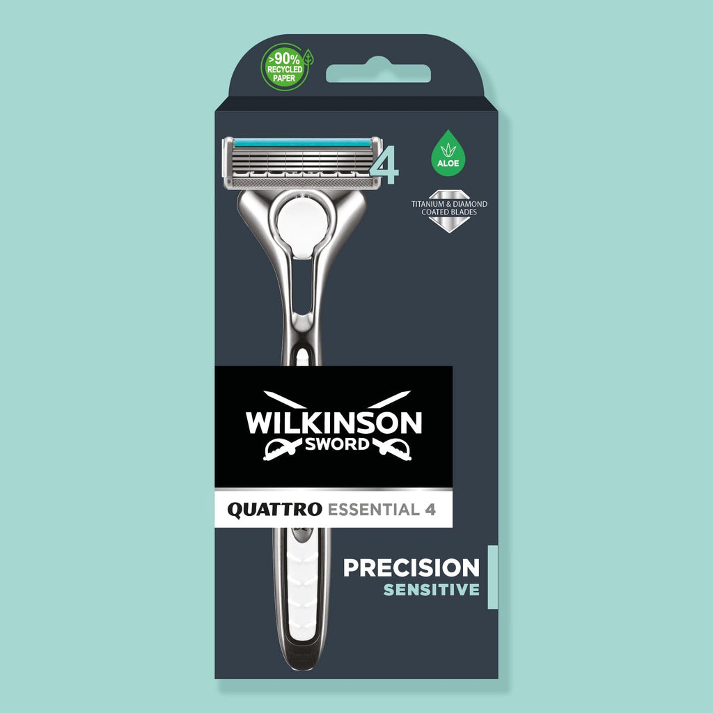 verzonden Oxide staking Wilkinson Sword Quattro Titanium Sensitive Razor | Order Online