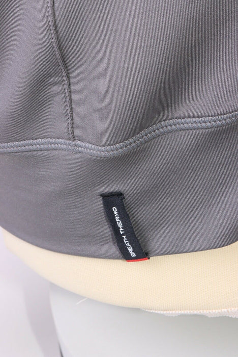 Mizuno Men's Breath Thermo Mid Active Jacket - L - Grey
