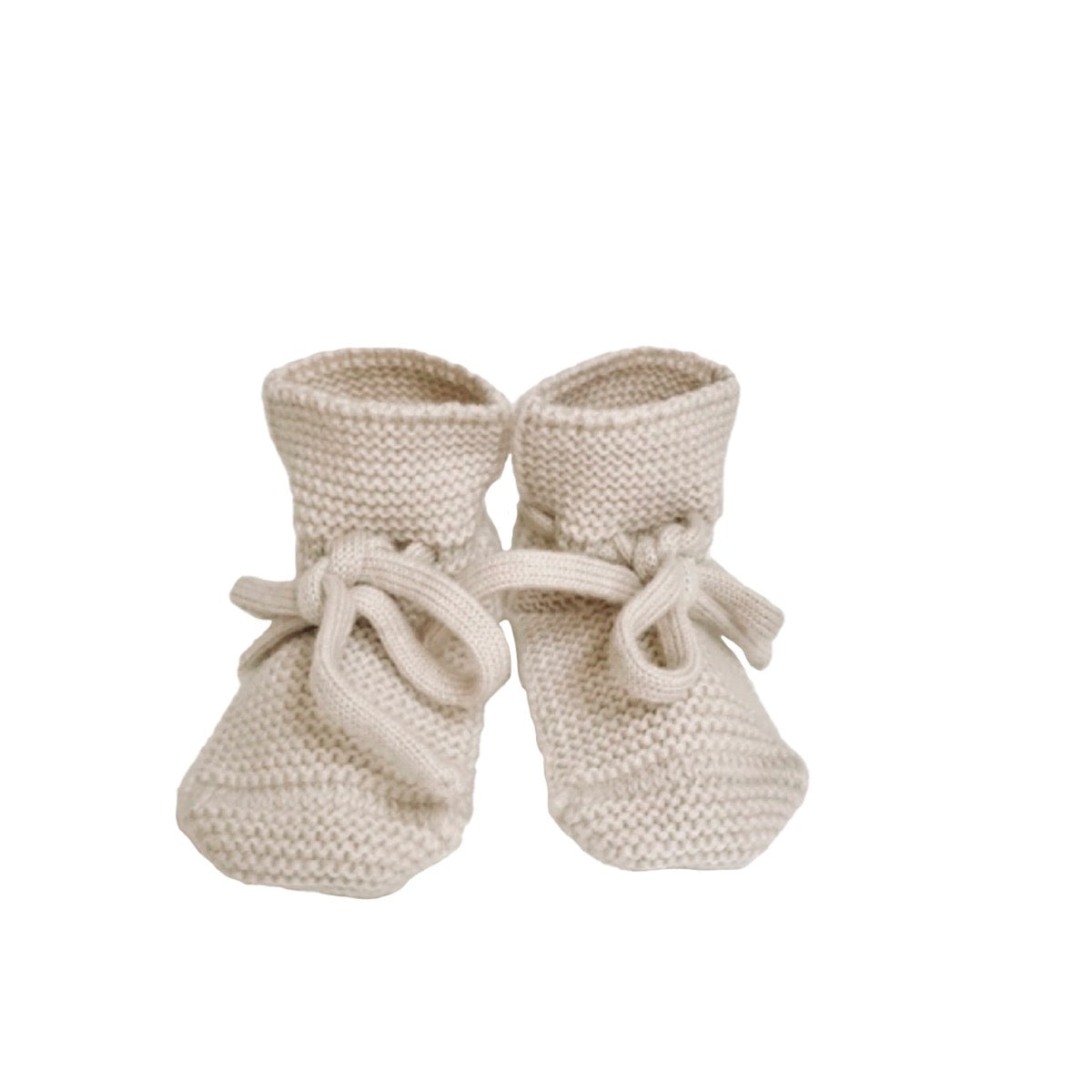 Merino Baby Booties Off White | Hvid – Archive Store