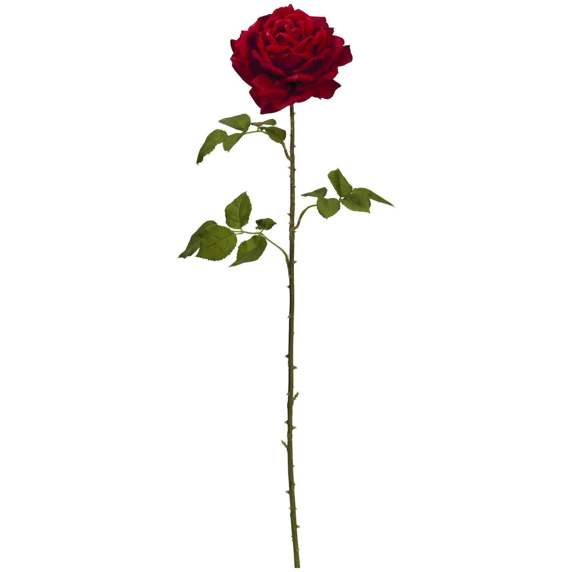 Fleur artificielle de rose géante rouge | Fleur Artificielle