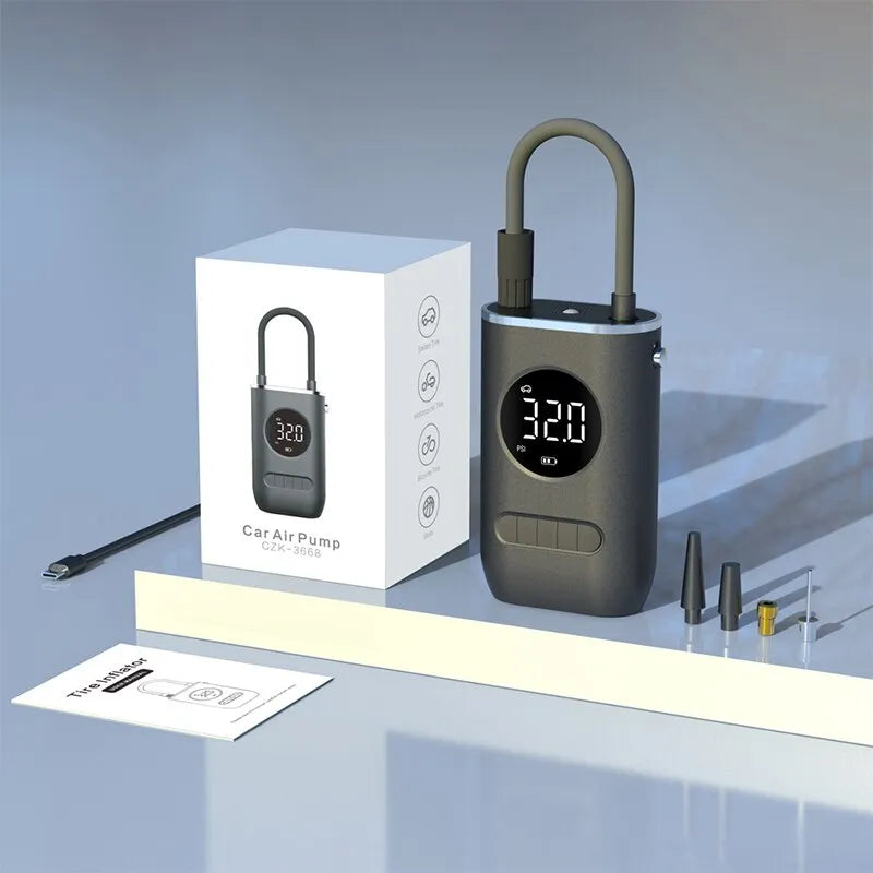 Portable Mini Digital Tire Pump