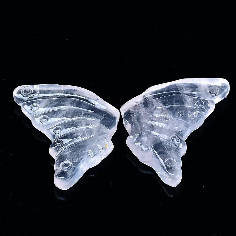 HEALING WINGS -  Stone & Crystal Carved