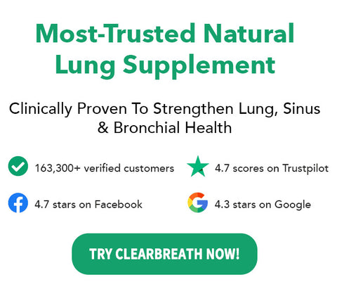 ClearBreath® Sinus & Lung Cleanse Breath Support Nasal Herbal Box