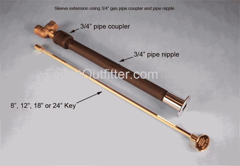 Valve Key Extension – Fire Pit Outfitter
