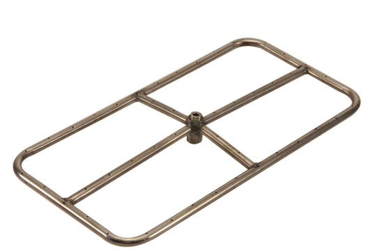 24" x 12" Stainless Steel Rectangle Ring