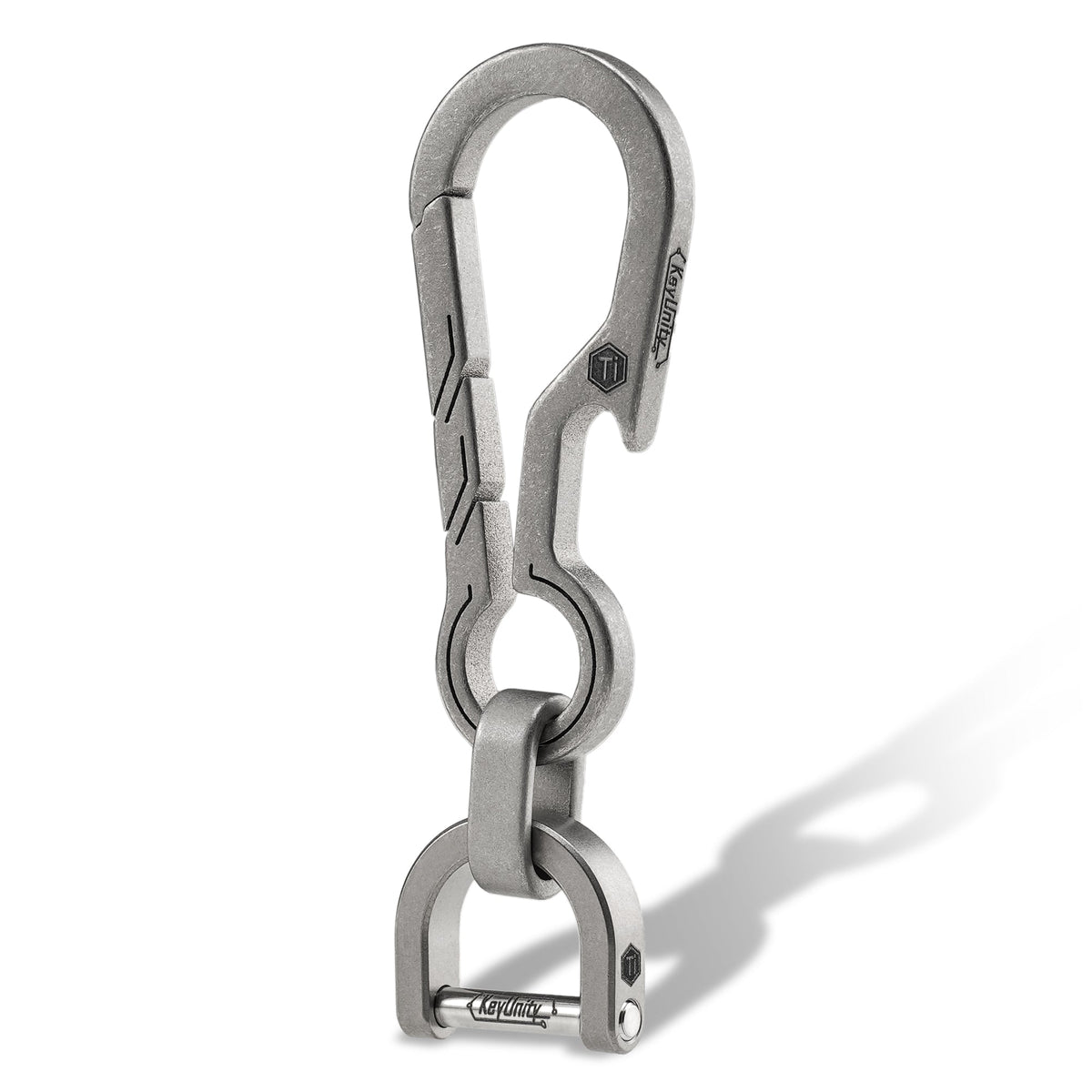 Titanium Keychain Carabiner With Belt Clip Including Carabiner And Ke,  16,95 €
