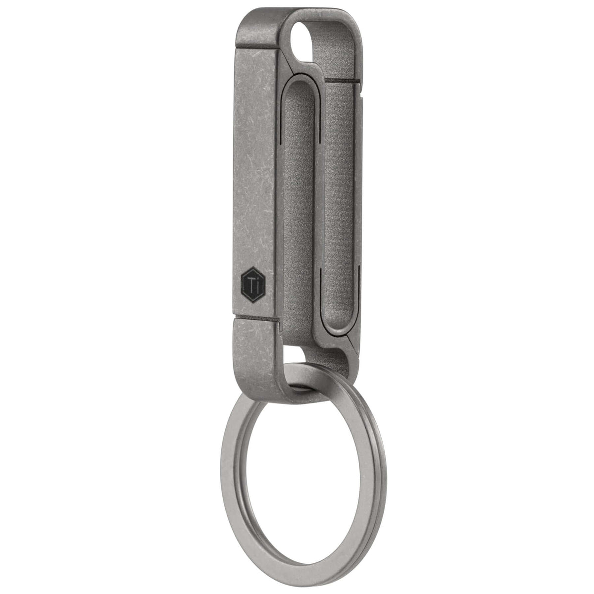 KeyUnity KM00 Titanium Belt Loop Keychain Clip Double Side