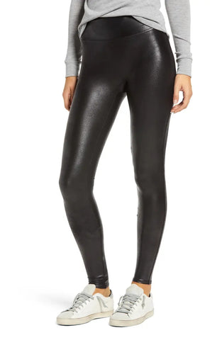 Leather-Like & Patent leggings