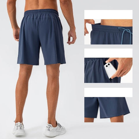 Wholesale_Mens_Dry_Fit_Running_Shorts_With_Zipper_Pockets