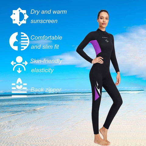 Womens_3mm_Neoprene_Full_Body_Wetsuits_Scuba_Diving_Suits