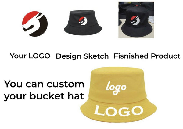 wholesale Custom logo Bucket Hat in bulk