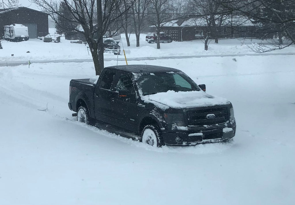 F150 In Snow