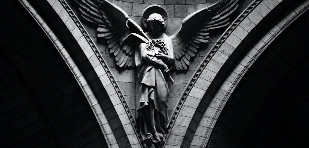 Statue de l'archange Metatron