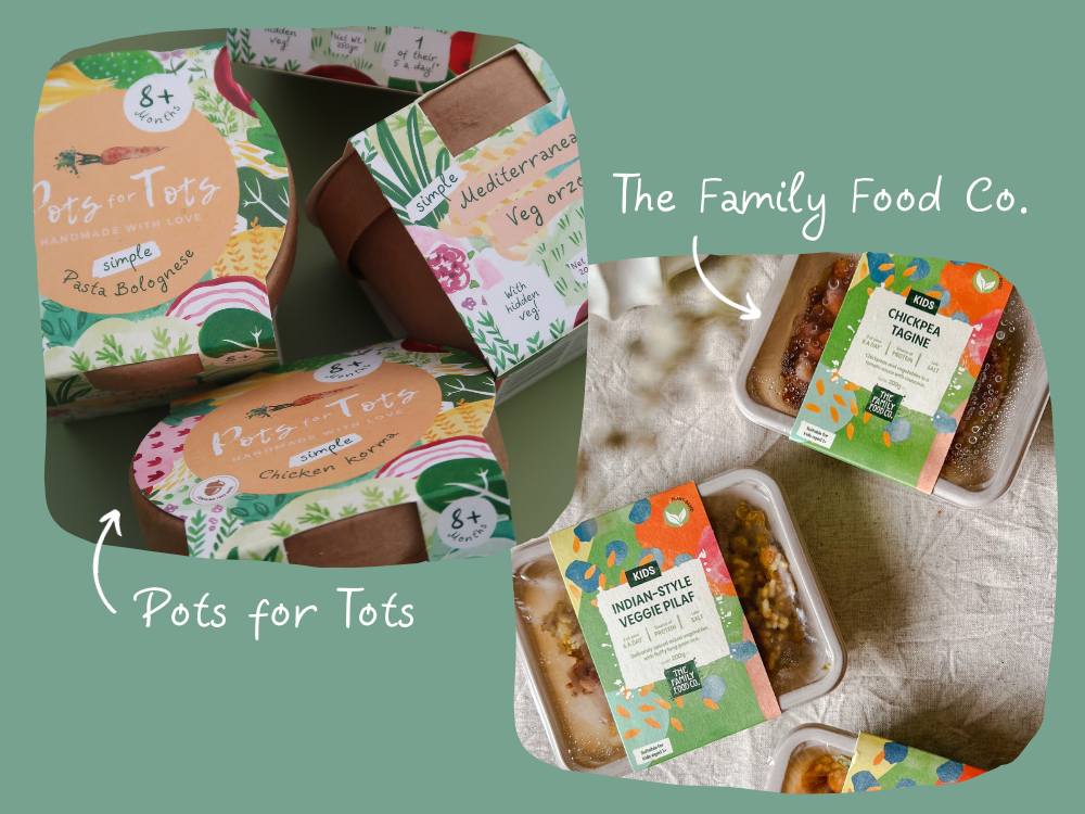 Pots for Tots and Family Food Co Meals