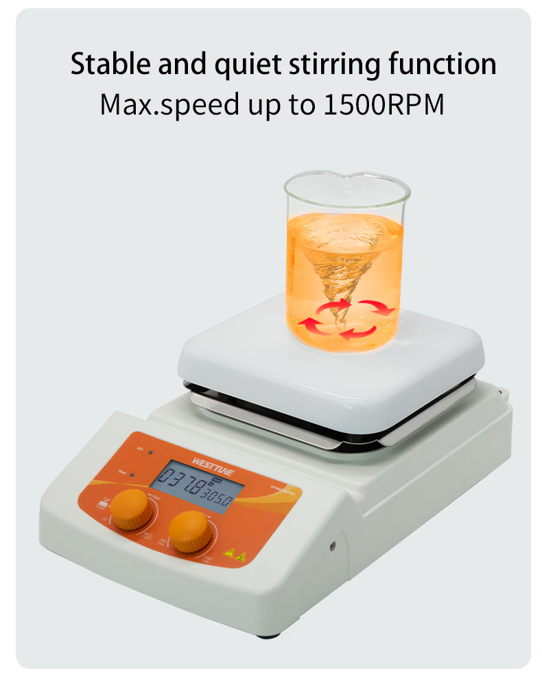 WTMS-380PRO LCD Digital Hotplate Magnetic Stirrer