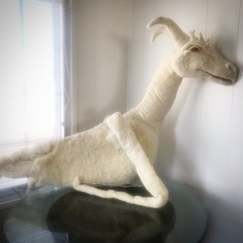 THIS IS “FABLE”, AFTER COMPLETION, HE WILL BE A WHOOPING 10 FEET LONG AND APPROXIMATELY 4/5 FOOT IN HEIGHT.