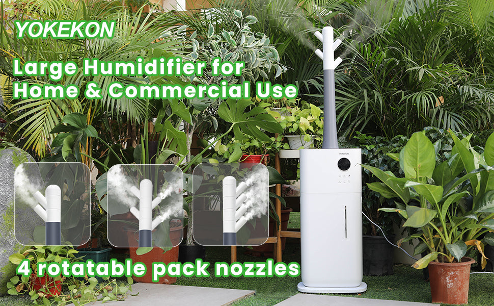 MH-2118]Large Humidifiers 5.3Gal/20L Humidifiers for Large Room