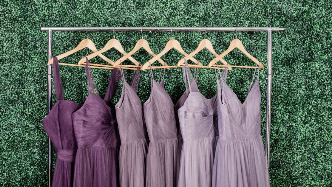 Wisteria Colored Bridesmaid Dresses