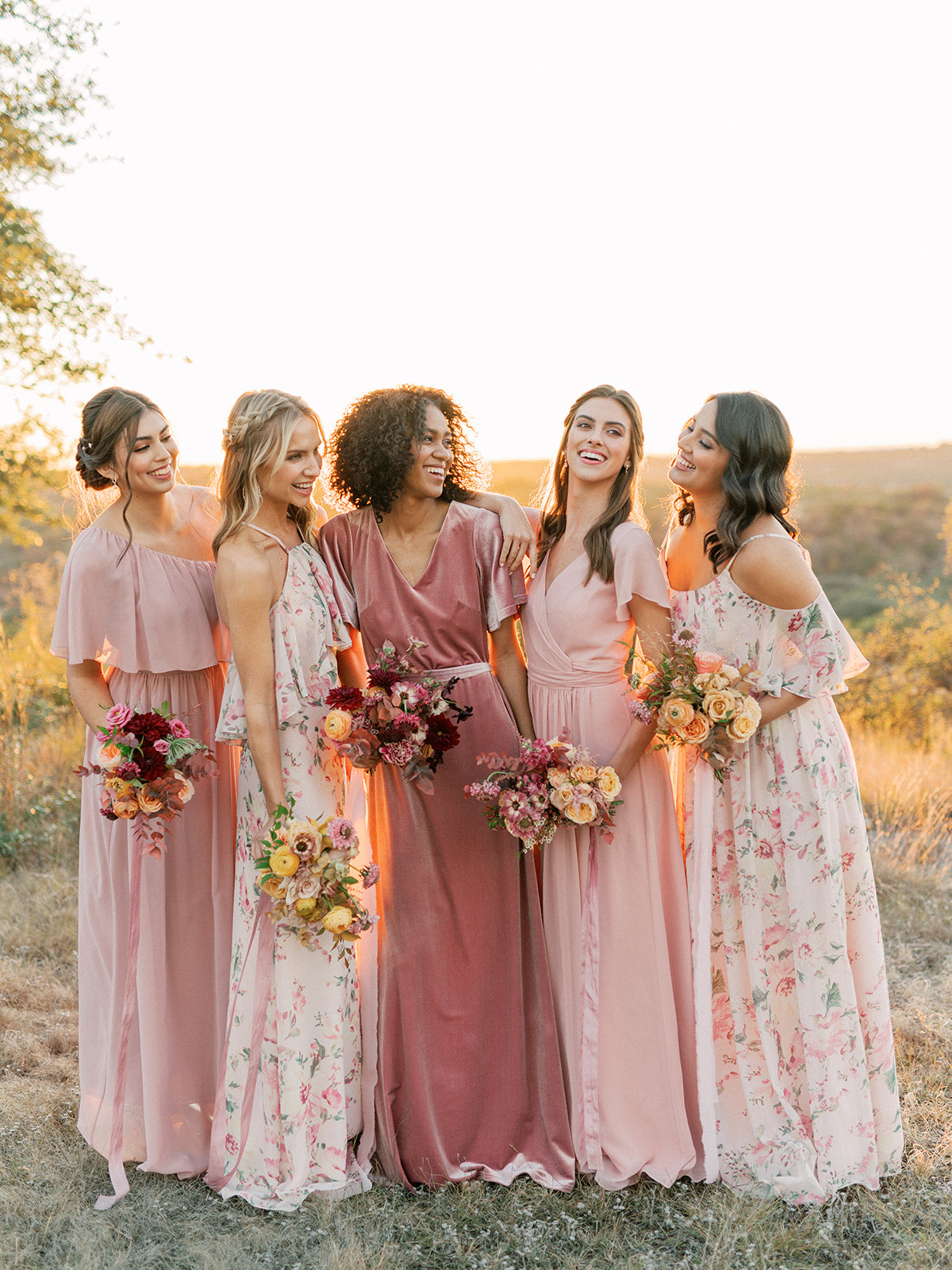 Mix and Match! 25 Beautiful Mismatched Bridesmaid Dresses Your Girls Will  Love! - Praise Wedding