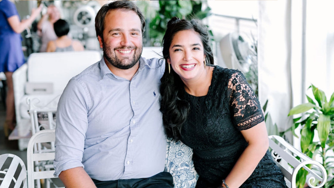 Victoria Revelry finally the bride smilig and posing with fiance at downtown austin event revelry p6 downtown event