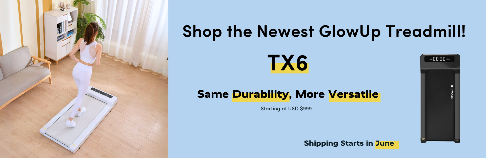 LifeSpan TX6 Under-Desk Treadmill Deals