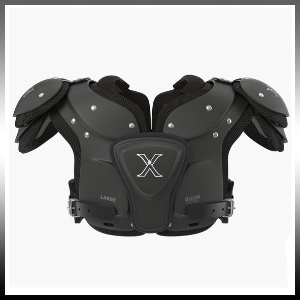 xenith youth flyte football shoulder pads size large