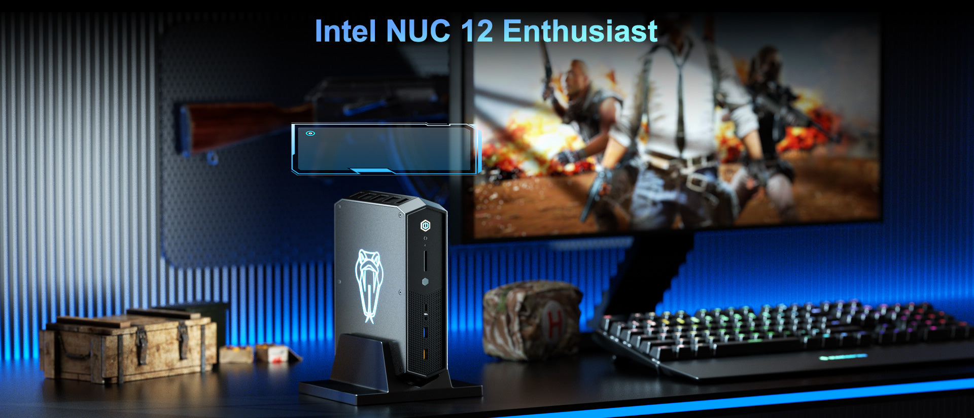 RNUC12SNKI72 - Mini PC Gaming Serpent Canyon i7, A770M 16GB