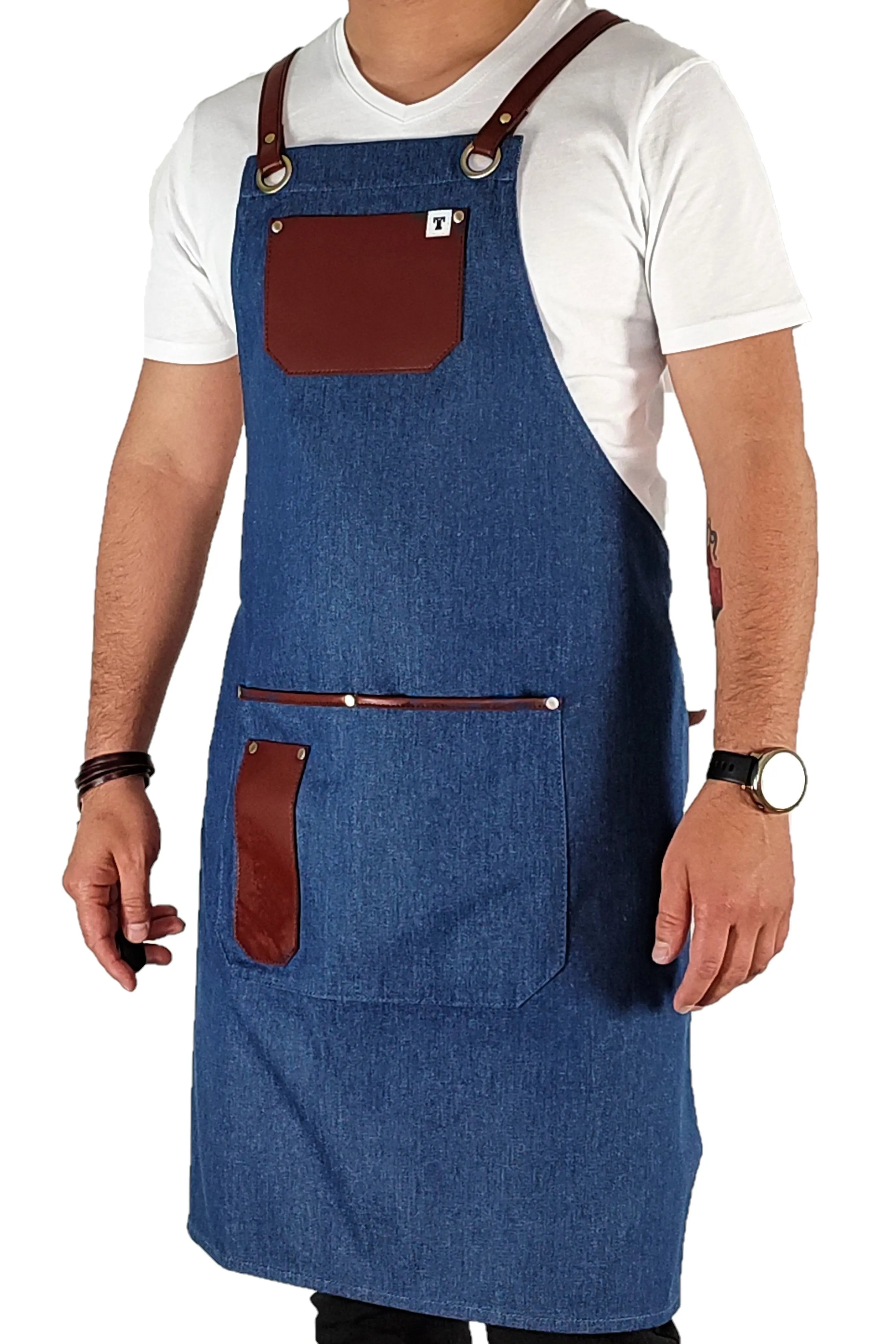 Stone Wash Cowboy Apron, Room Apron, Workwear – Delantales Originales y  Delantales de Cocina