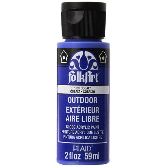 FolkArt ® Outdoor™ Acrylic Colors - Cerulean Blue, 2 oz. - 2472