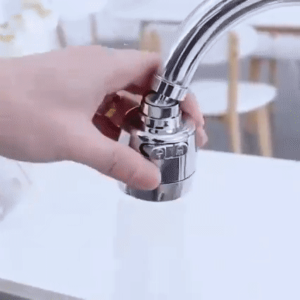 Brise jet 2 positions flexible faucet sprayer Swivels 360° for Easy  Cleaning and Two Spray Settings 