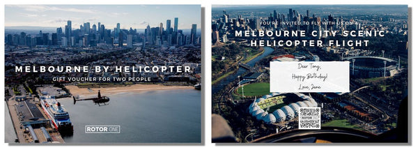 Rotor One - Melbourne City Scenic Flight - Gift Voucher