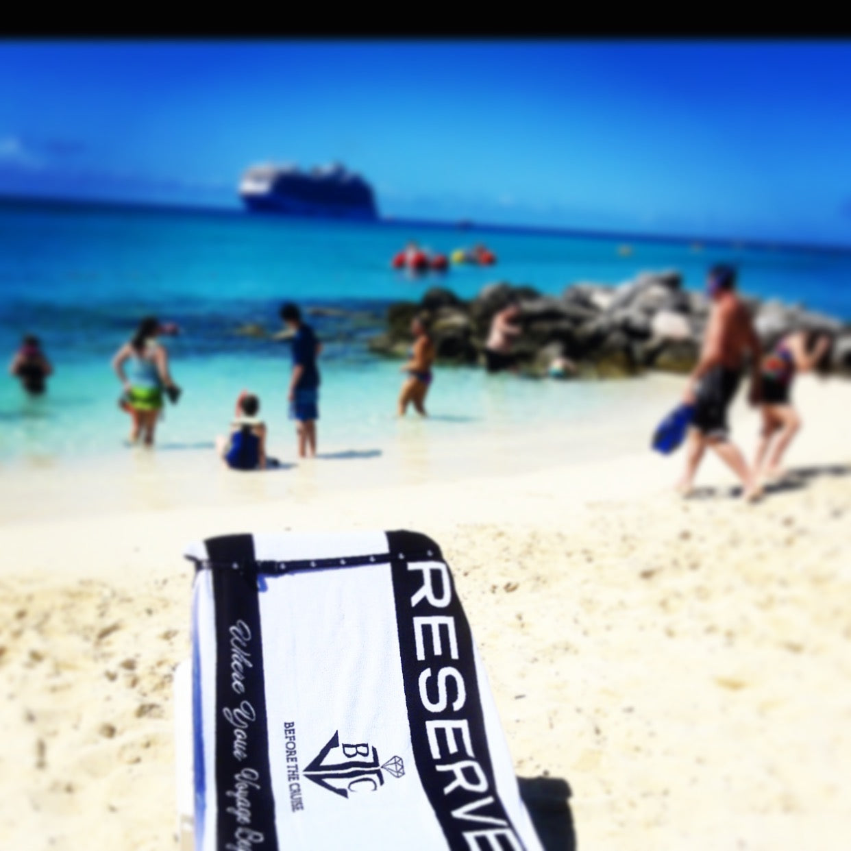 RESERVED Beach Towel