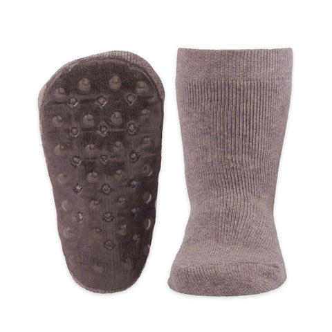 Gray stopper socks