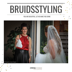 Cynthia Veenman Bruidsmake-up en Bruidsstyling aan huis ontspannen en met ervaring