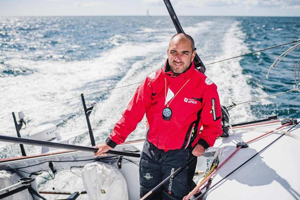 The human dimension at Le Vent à la Française - Damien Seguin aboard his sailboat - Le Vent à la Française