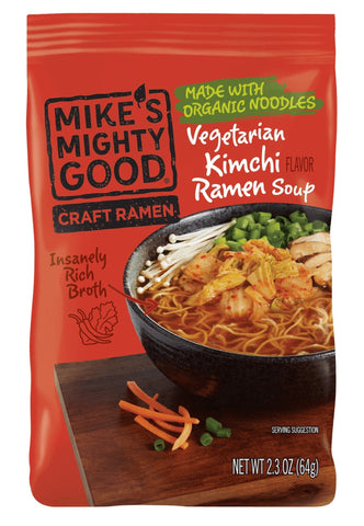 Mike's Mighty Good Vegetarian Kimchi Ramen Noodle Pillow Pack