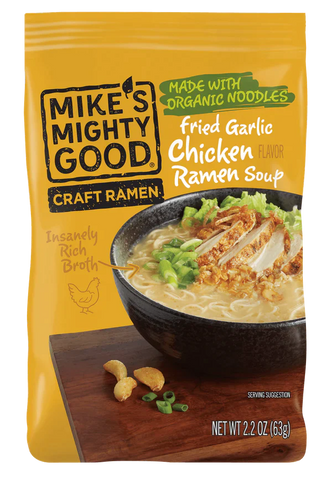 Mike's Mighty Good Garlic Chicken Ramen