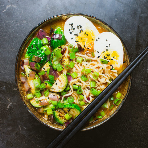 BRUSSELS SPROUT RAMEN BOWL