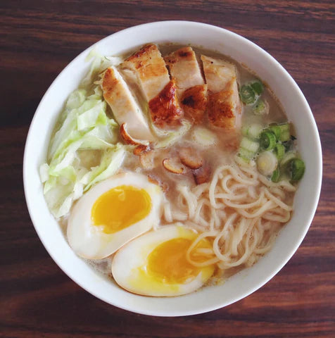 COMFORTING CHICKEN RAMEN NOODLE BOWL