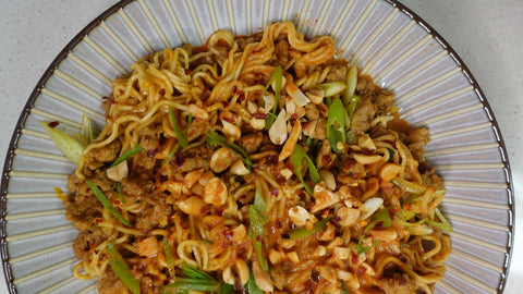 Coconut Curry Ramen Noodle Bowl