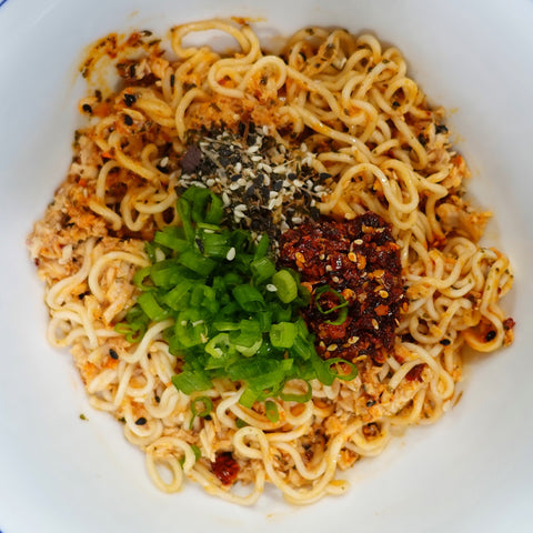 Leftover Salmon Ramen Bowl