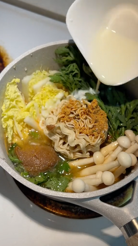 Easy One-Pot Spicy Miso Ramen (Vegan) - The Foodie Takes Flight