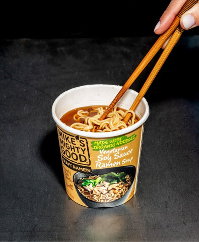 vegetarian soy sauce ramen