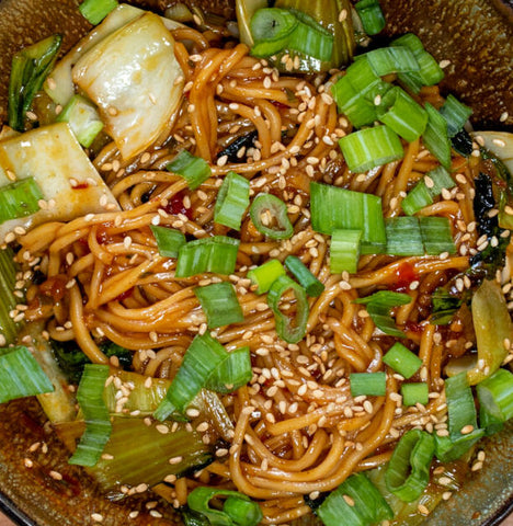 Veggie Ramen Noodle Stir Fry