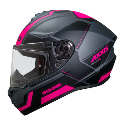 Casco de Moto MT Helmets Hummer Quo C9 Rosa Brillo + Pantalla Dark –  Bikesport Chile