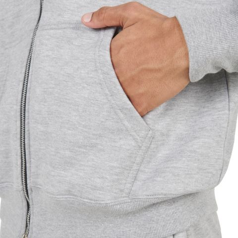 grey zip hoodies