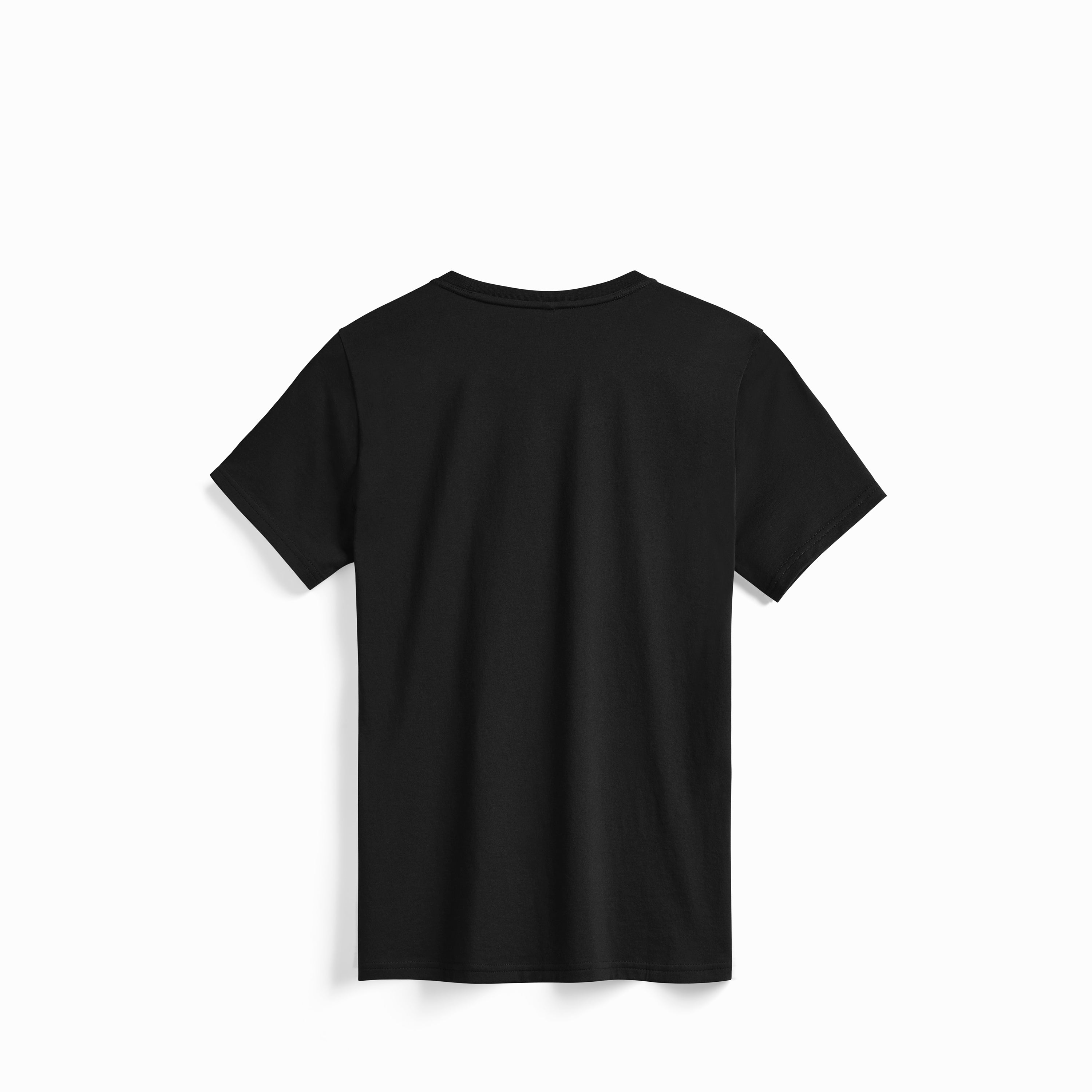 Women's Black American Grown Supima® 100% Cotton 6oz T-Shirt - Original Favorites Retail product image