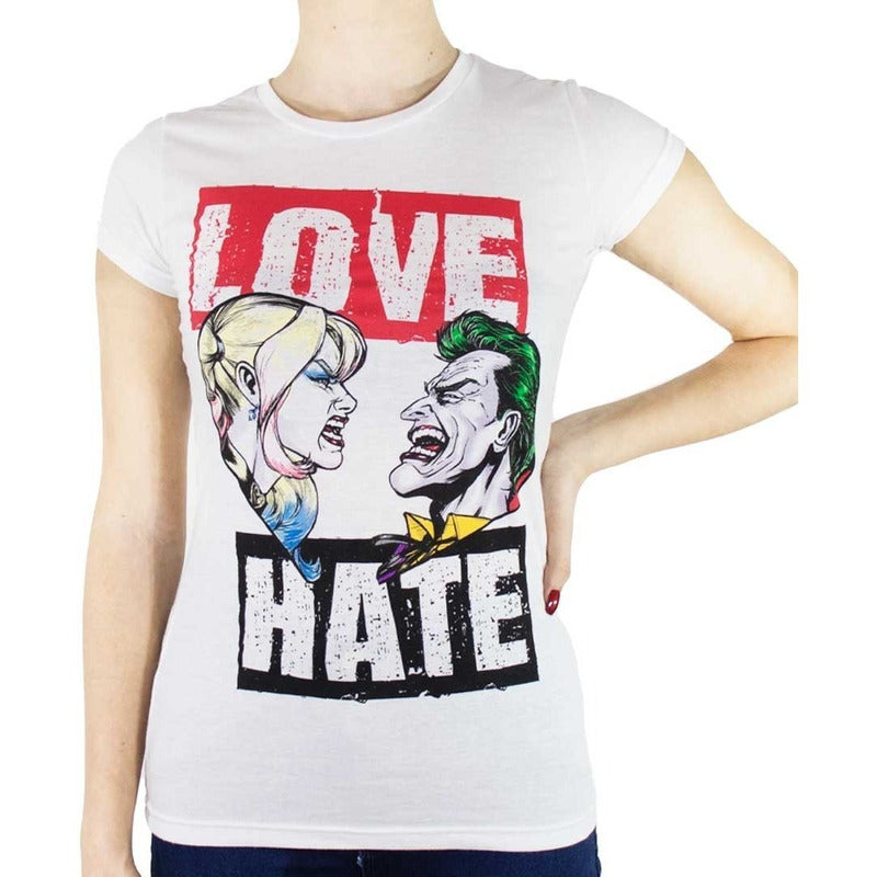 Playera Para Mujer Joker Love Hate Batman – Kmoda Store