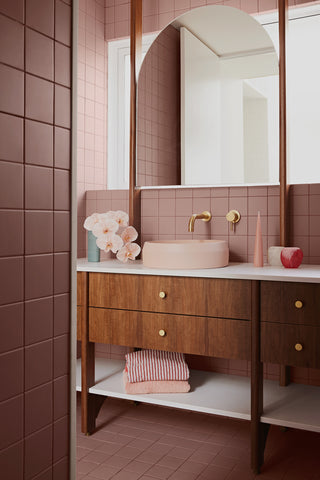 CG Design Studio's Paddington Project featuring Prism Circle in Blush Pink.